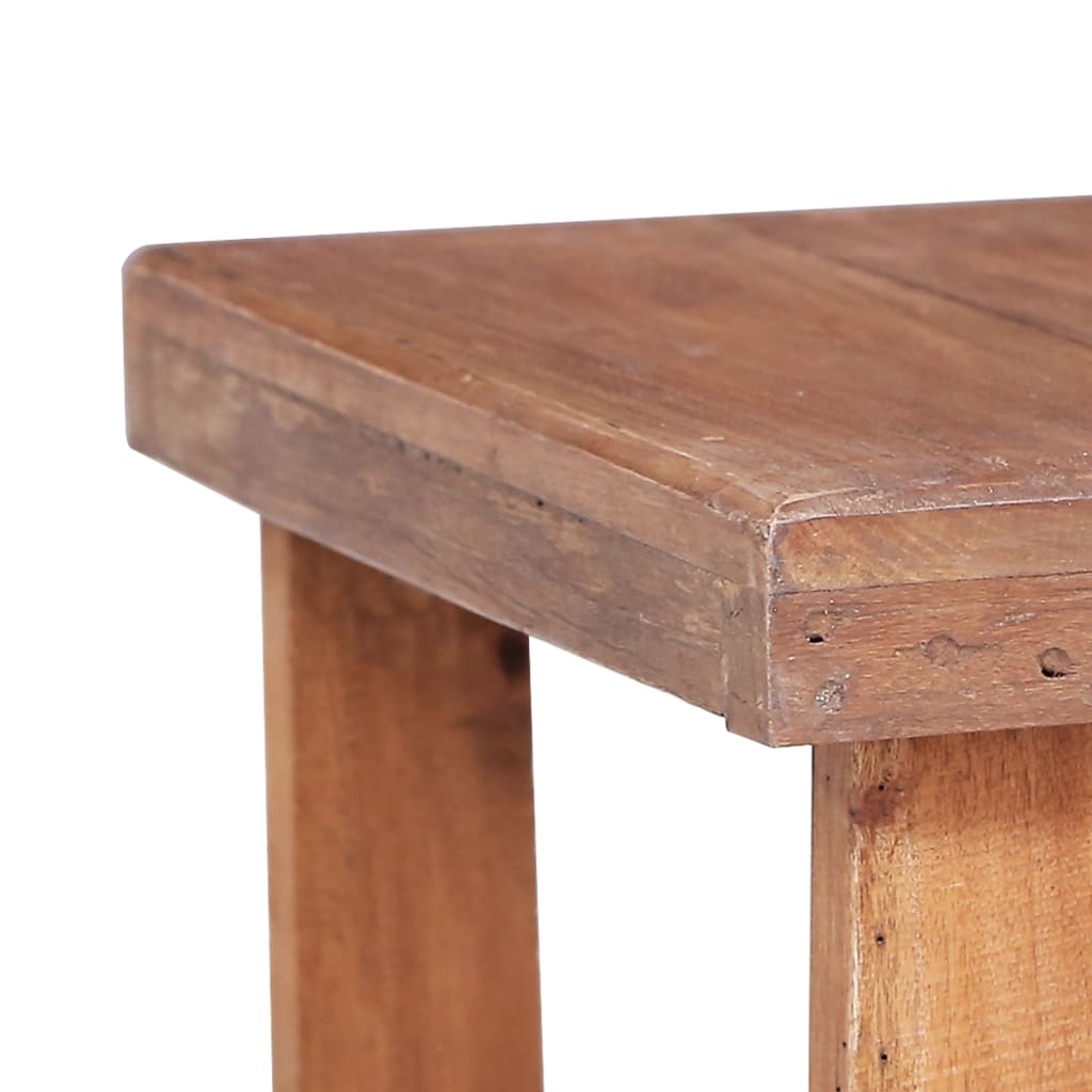 vidaXL コーヒーテーブル 60x45x23 cm 無垢の再生木材