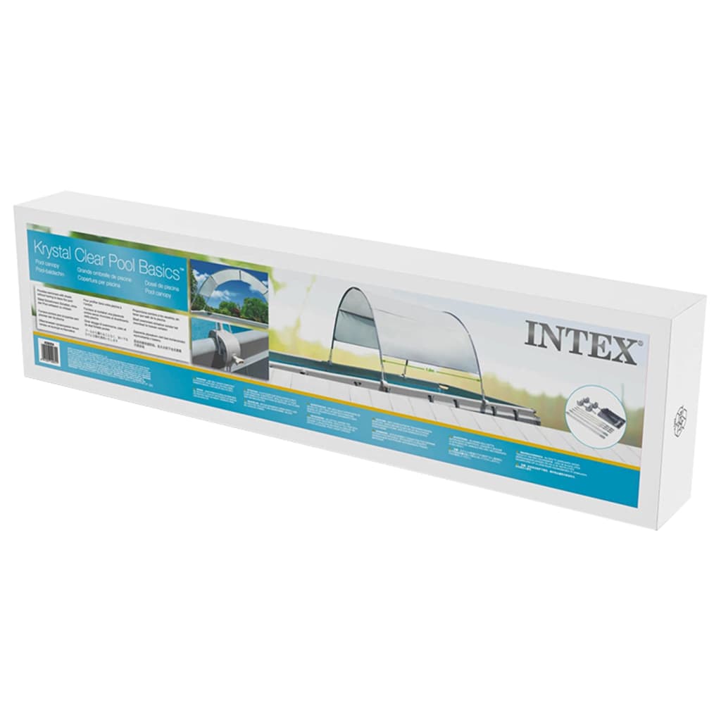 INTEX Intex プールキャノピー ライトグレー