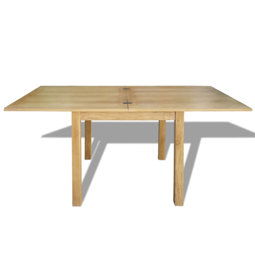 vidaXL 伸長式テーブル オーク材 170x85x75cm