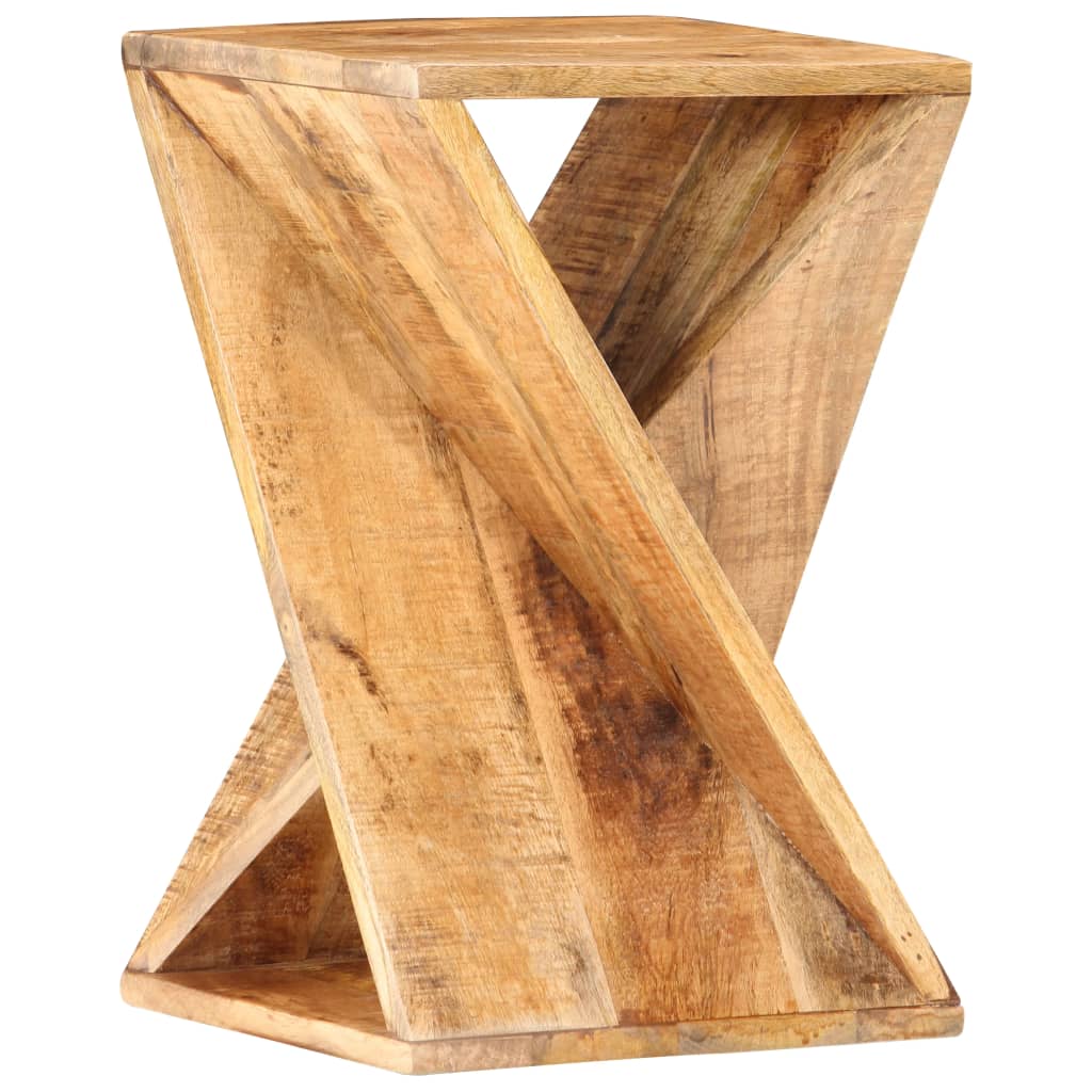 vidaXL サイドテーブル 35x35x55cm マンゴー無垢材