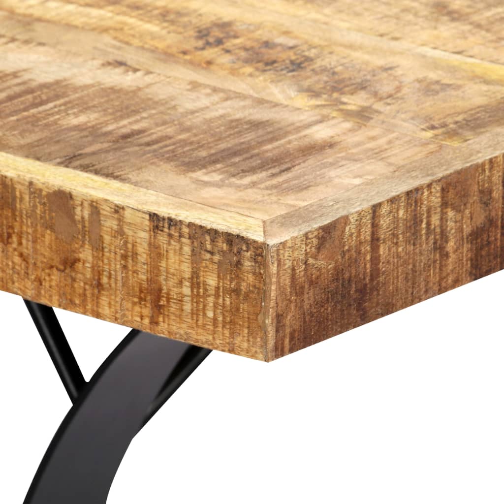 vidaXL ダイニングテーブル 180x90x76cm マンゴー無垢材