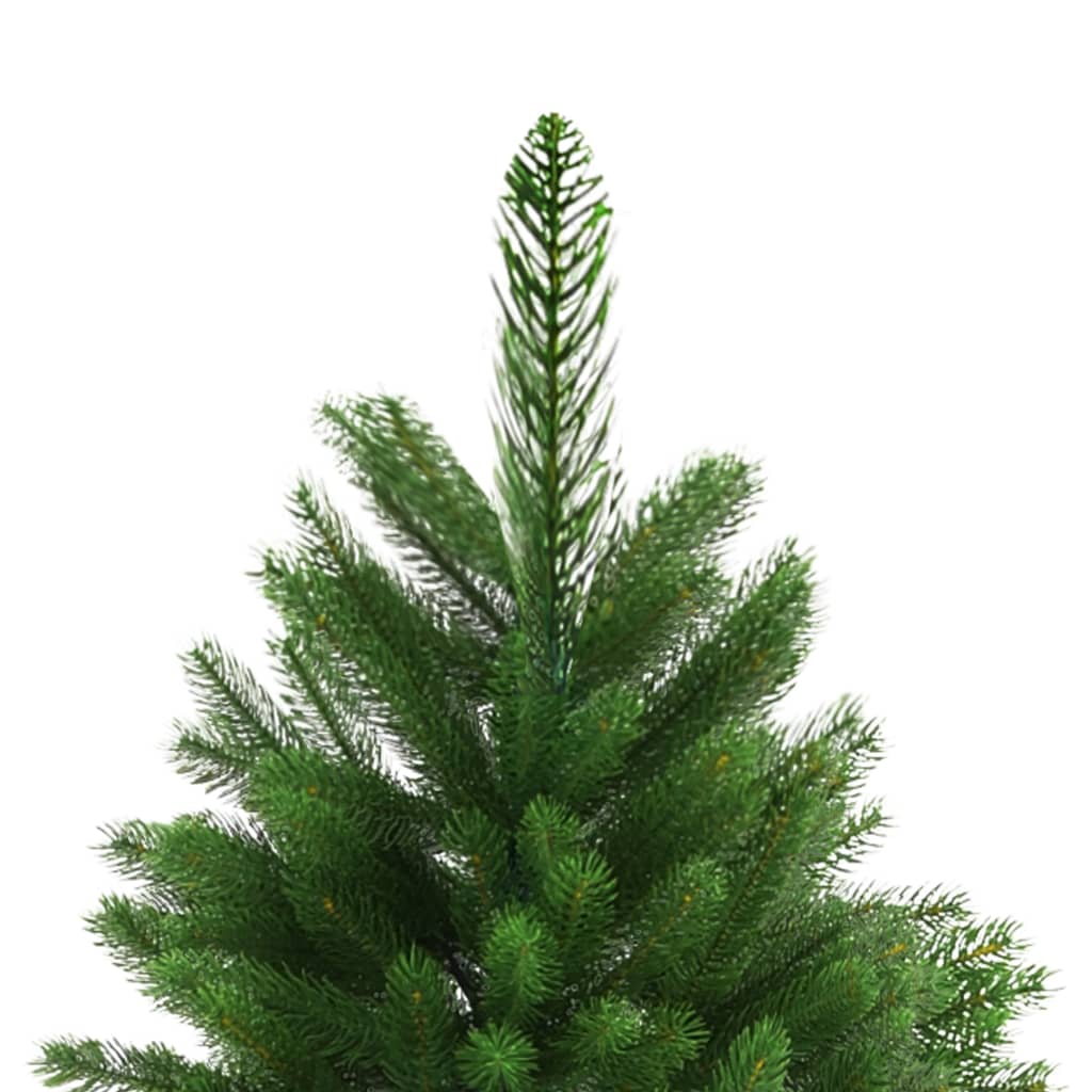 vidaXL 人工クリスマスツリー 本物そっくり 針葉付き 240cm グリーン