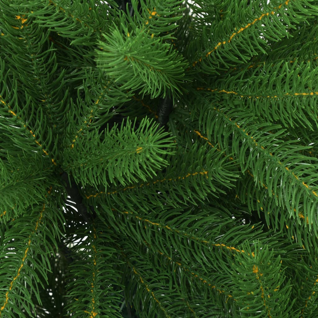 vidaXL 人工クリスマスツリー 本物そっくり 針葉付き 240cm グリーン