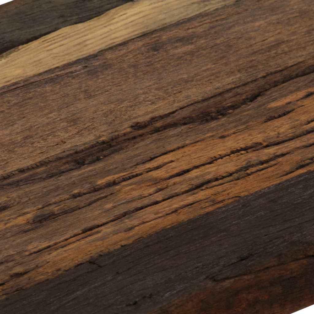 vidaXL コンソールテーブル 再生木材＆スチール 120x35x76cm