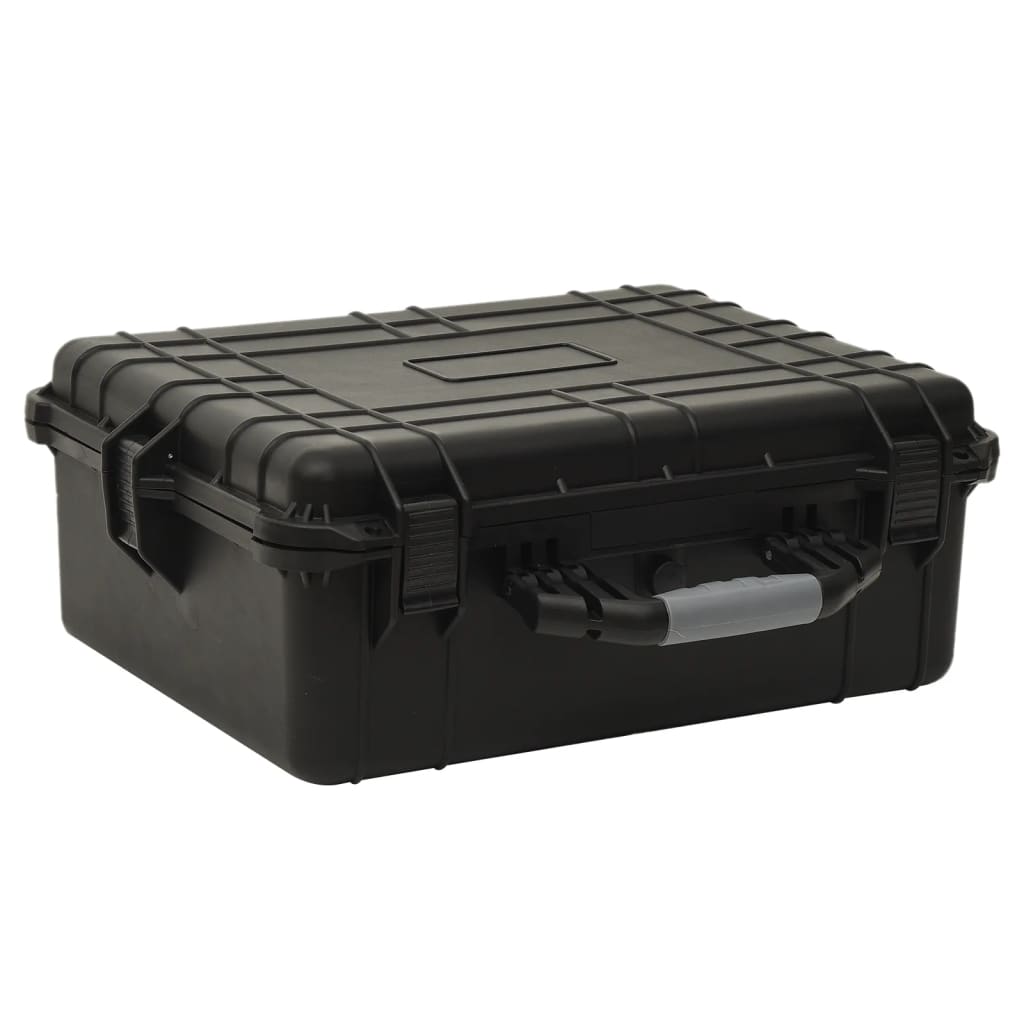 vidaXL ポータブルフライトケース ブラック 55x43x21 cm PP | vidaXL.jp