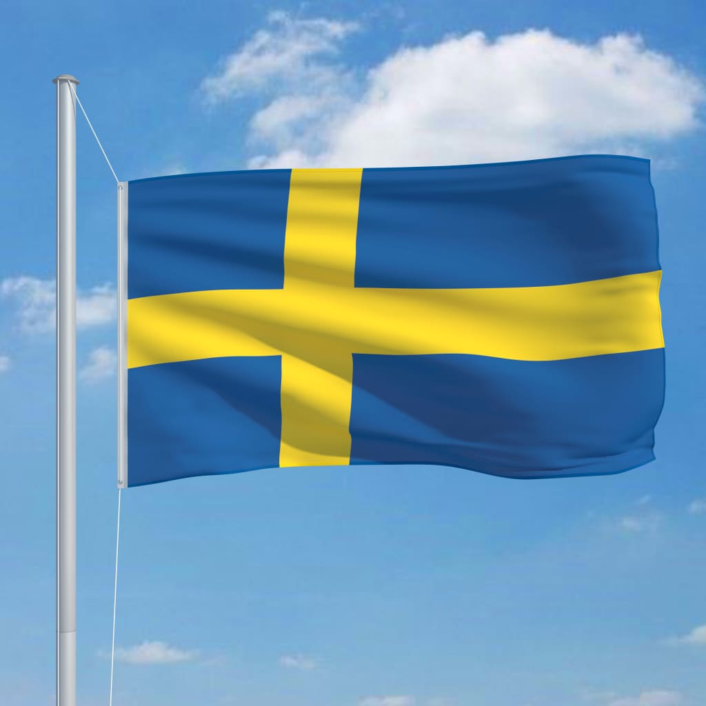 vidaXL スウェーデン 国旗 90x150cm