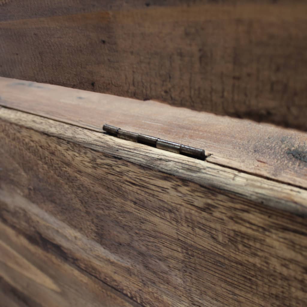 vidaXL ベンチ 無垢の再生木材 86x40x60cm