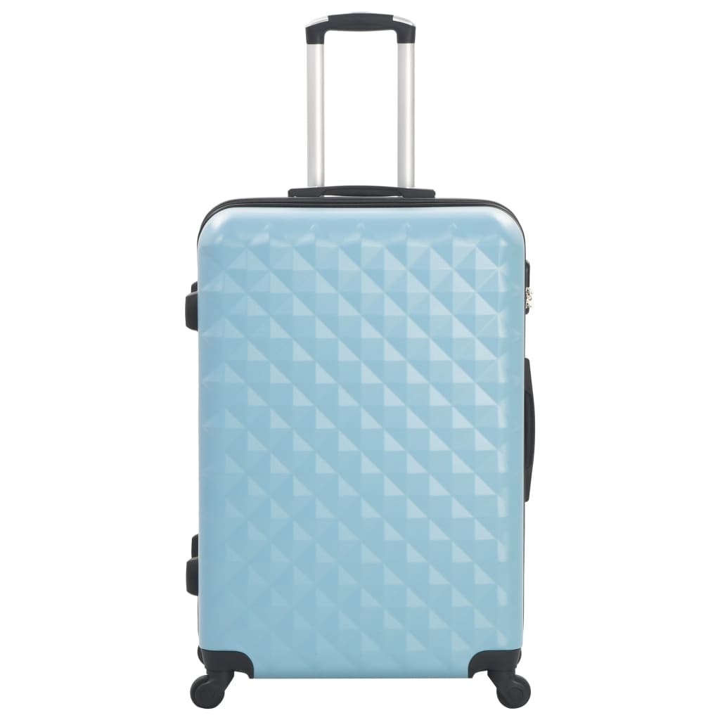 vidaXL ハードスーツケース3点セット ブルー ABS製