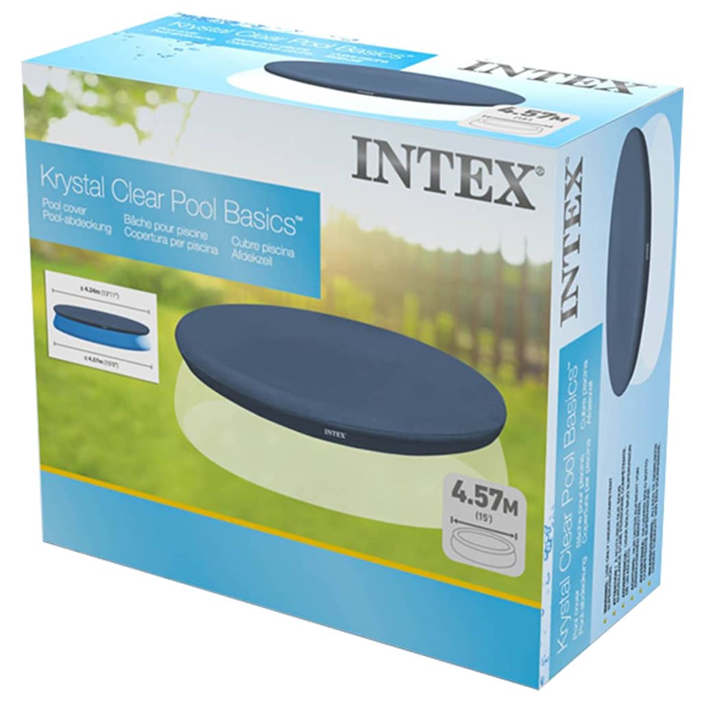 INTEX Intex プールカバー 丸型 457 cm