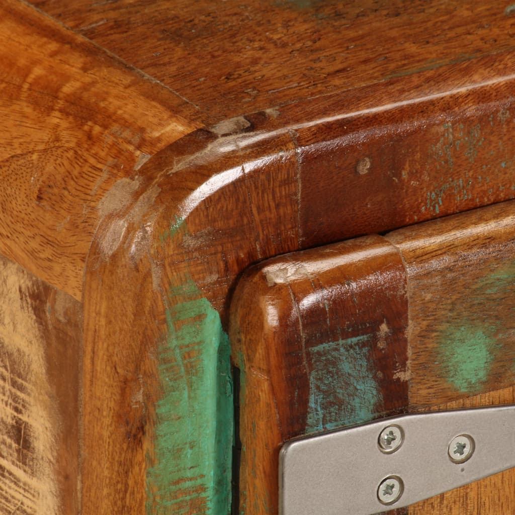 vidaXL コーヒーテーブル 85x55x40cm 無垢の再生木材
