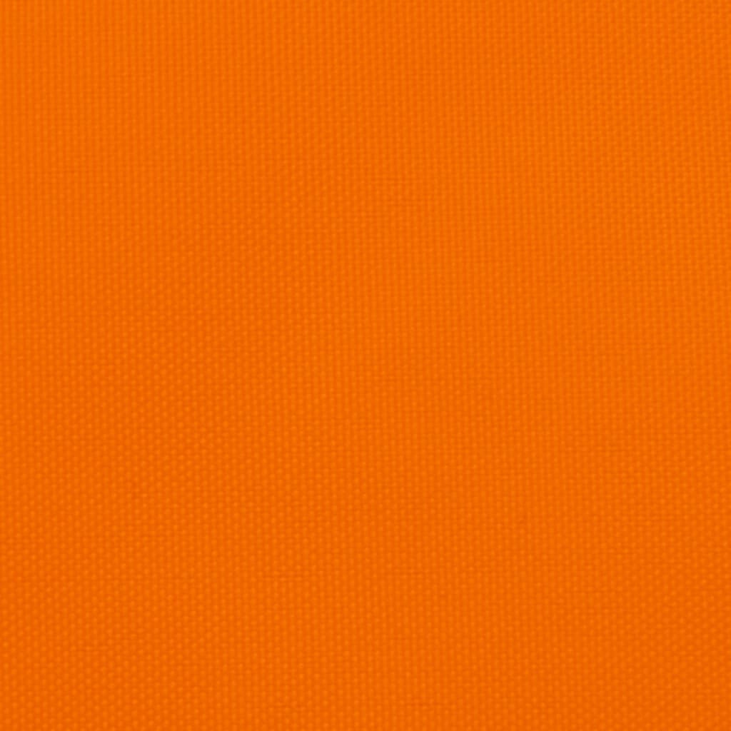vidaXL サンシェードセイル 3/4x3m 台形 オックスフォード生地 オレンジ