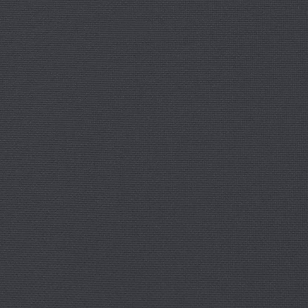 vidaXL ガーデンベンチクッション ブラック 100x50x3cm オックスフォードファブリック