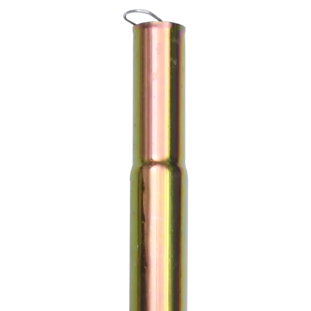 vidaXL 伸縮式テントポール 長さ170-255cm 亜鉛メッキ鋼製