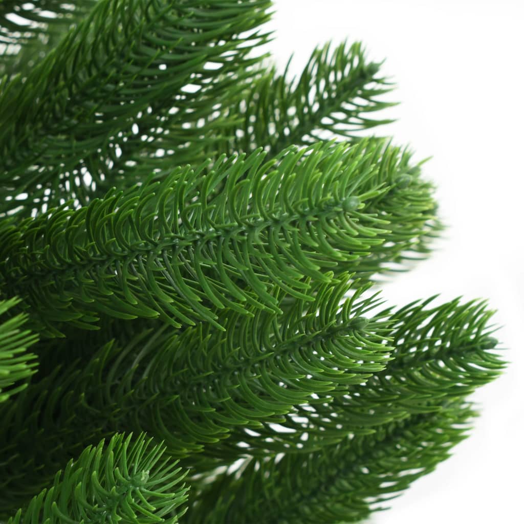 vidaXL 人工クリスマスツリー 本物そっくり 針葉付き 150cm グリーン