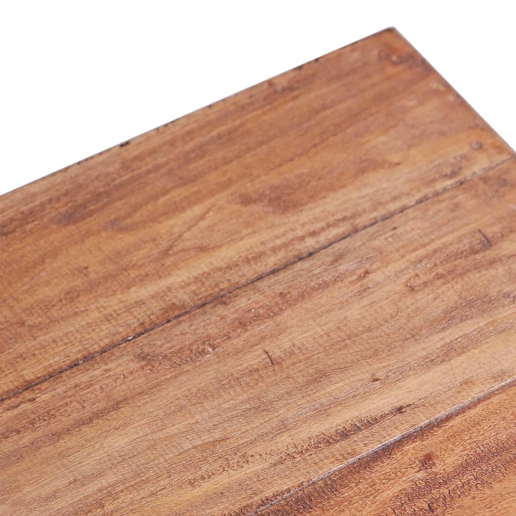 vidaXL コーヒーテーブル 60x45x23 cm 無垢の再生木材