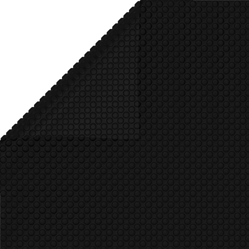 vidaXL プールカバー 長方形 500x300 cm PE製 ブラック