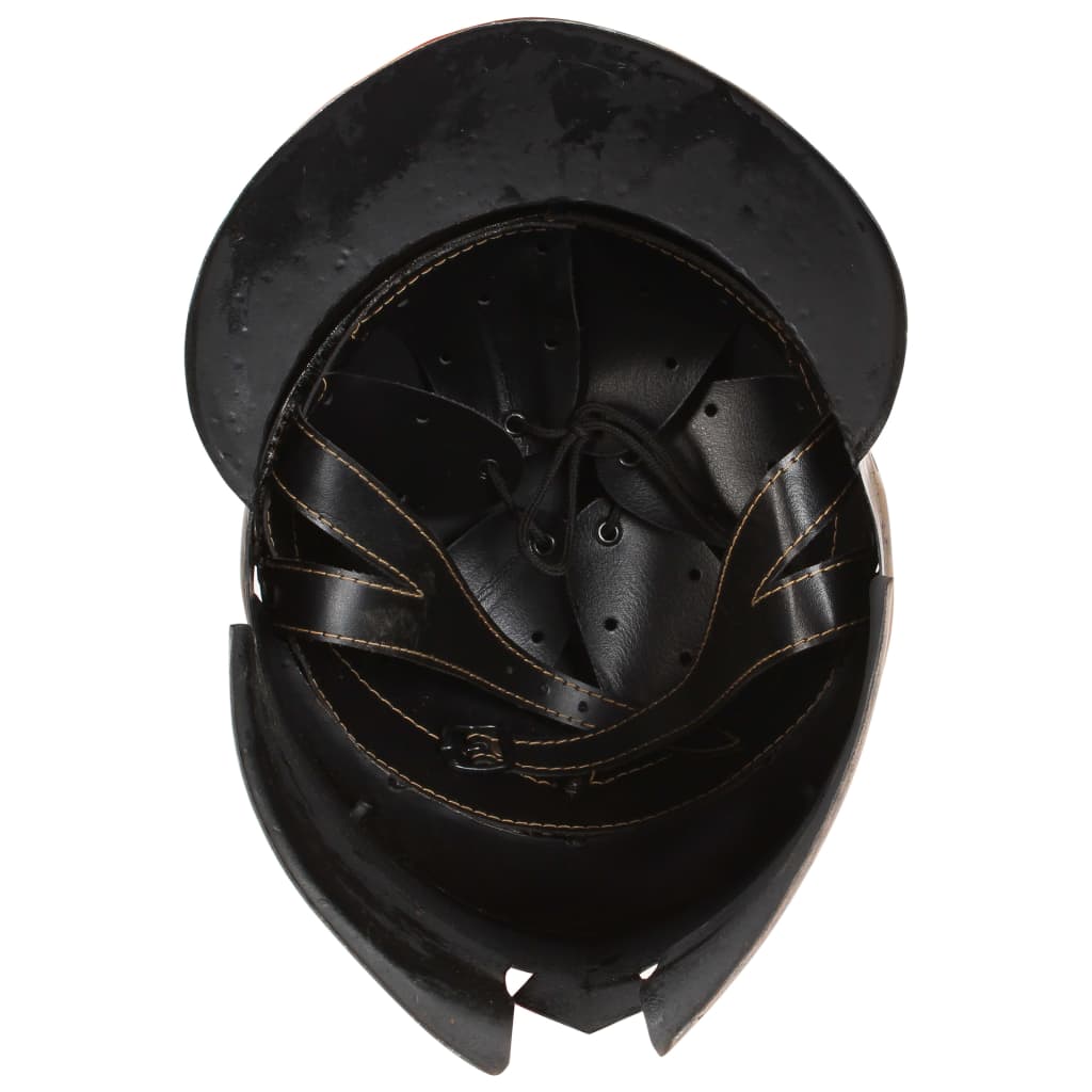 vidaXL ギリシャ軍兵士のヘルメット アンティークレプリカ ライブRPG用 (LARP) コッパー スチール製