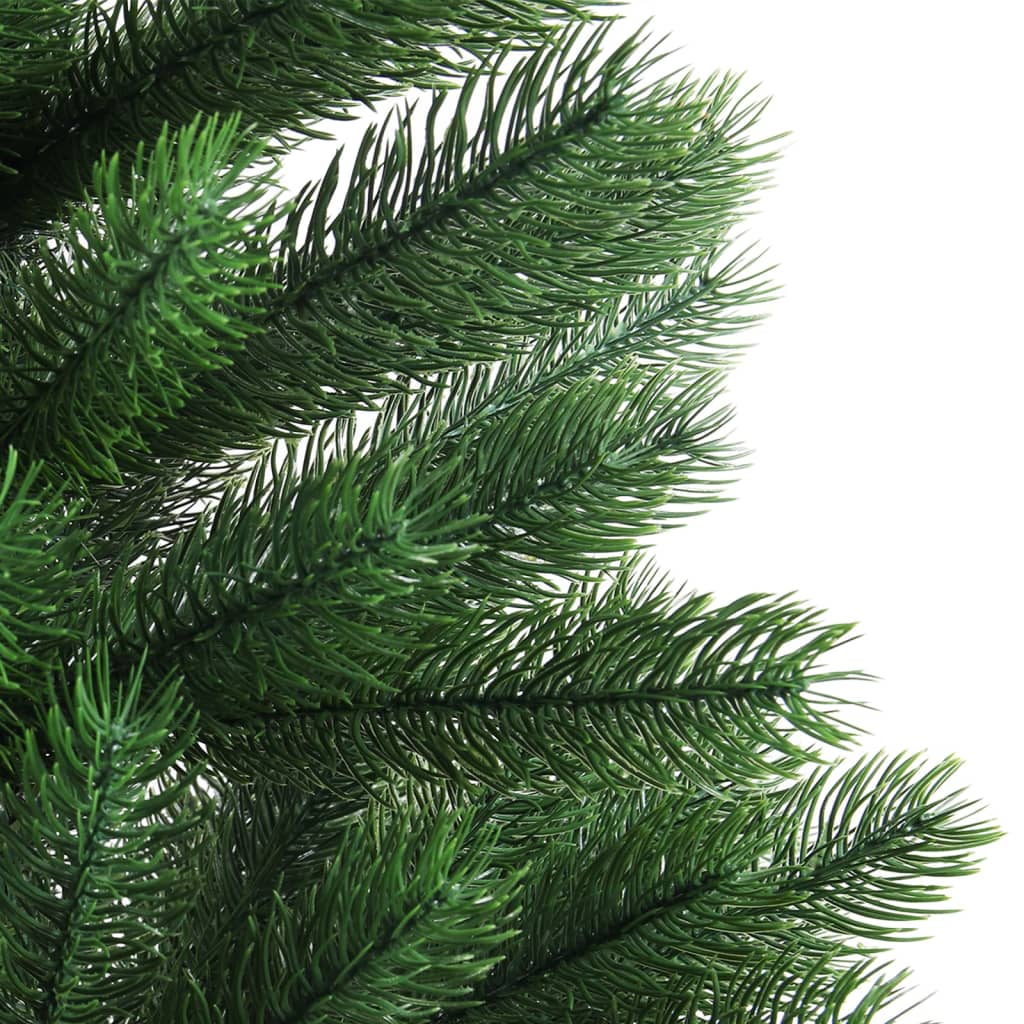 vidaXL 人工クリスマスツリー 本物そっくり 針葉付き 90cm グリーン