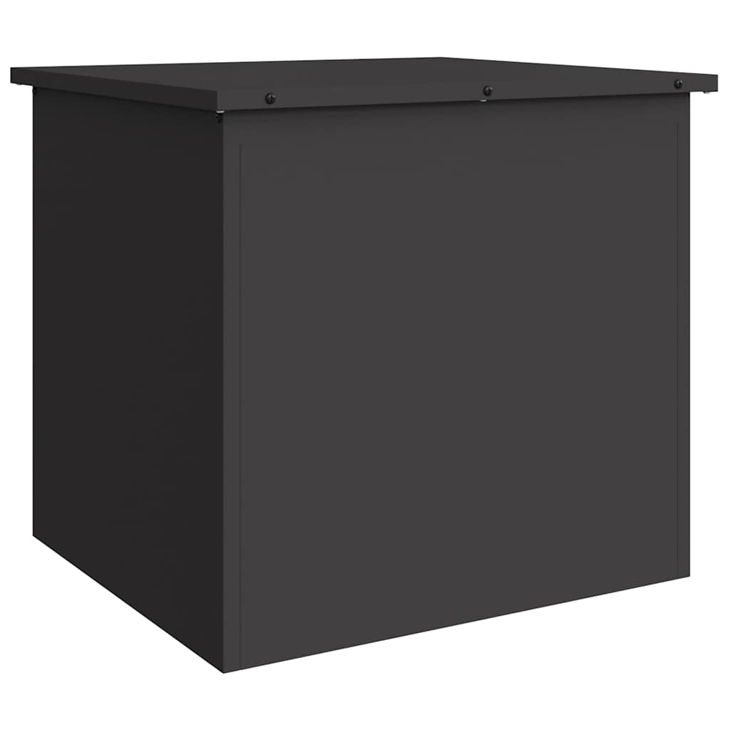 vidaXL ガーデンストレージクッションボックス スチール 55 x 50.5 x