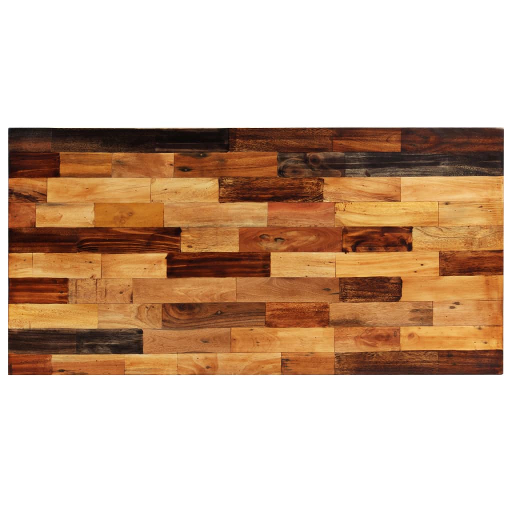 vidaXL バーテーブル 無垢の再生木材 120x60x106cm