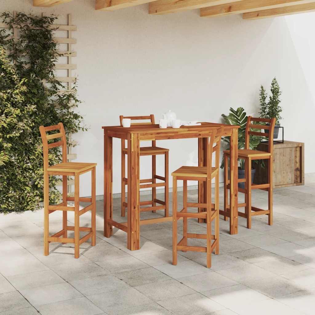 vidaXL バーテーブル アカシア無垢材 120x60x105cm vidaXL.jp