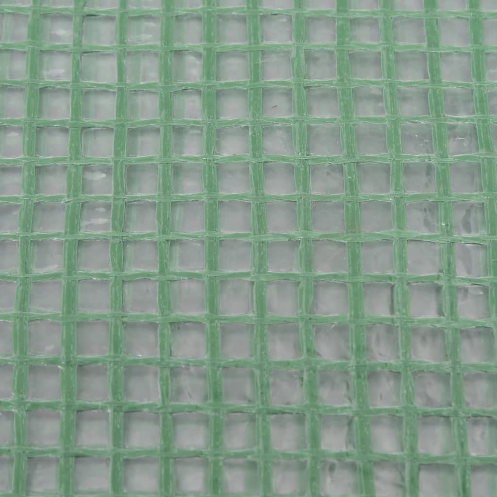 vidaXL 温室用交換カバー (0.5m²) 50x100x190cm グリーン